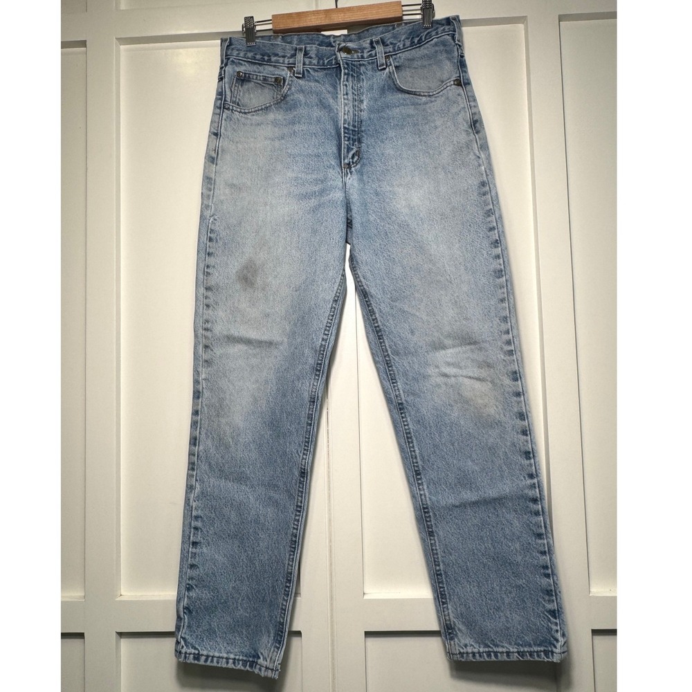Carhartt Mens Traditional Fit Straight Leg Jeans‎ B11 STW 34x32 Light Wash Denim